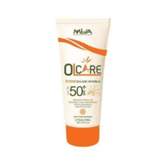 MILVA OLCARE Écran Solaire Invisible SPF50+ 50 ml – Très Haute Protection UVA/UVB
