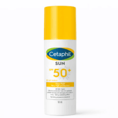 CETAPHIL SUN FACE FLUID TEINTÉ 1+1 SPF 50+ 50 ML