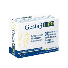 XEN GESTA3 LIPO 60 GÉLULES