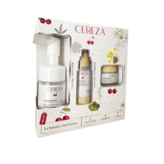 CEREZA COFFRET PERFECT CRÈME NUIT ANTI-TACHES 50 ML + SÉRUM ÉCLAT 30 ML + MOUSSE NETTOYANTE 150 ML OFFERTE