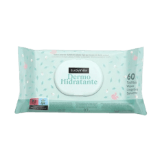 SUAVINEX LINGETTES DERMO-HYDRATANTES BÉBÉ — PAQUET DE 60 UNITÉS