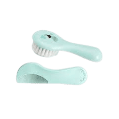 SUAVINEX SET BROSSE ET PEIGNE BÉBÉ BLEU — WILDFREE
