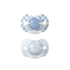 SUAVINEX LOT DE 2 SUCETTES PHYSIOLOGIQUES SX PRO BLEUES 0–6 MOIS