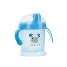 CANPOL BABIES TASSE AVEC ANSES BLEUE 200 ML 9M+ — RÉF. 31/300