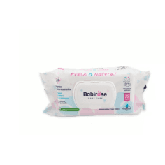 BABIROSE LINGETTES BÉBÉ DERMO-APAISANTES NETTOYANTES DOUCES SANS ALCOOL — 72 PIÈCES