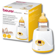 BEURER BY 52 CHAUFFE-BIBERON ÉLECTRIQUE ET CHAUFFE-PETITS POTS 2 EN 1 AVEC ÉCRAN DIGITAL