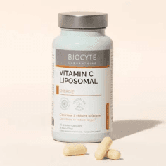 BIOCYTE VITAMINE C LIPOSOMAL 30 GÉLULES – VITAMINE C 500 MG PAR DOSE