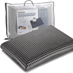 BIOSYNEX OREILLER MÉMOCERVICAL GRIS