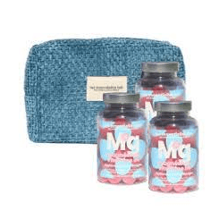LES ESSENTIELLES LAB TROUSSE BLEUE MAGNÉSIUM 3 BOÎTES DE 60 GUMMIES