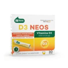 NEOSPHARMA D3 NEOS VITAMINE D3 1000 UI 30 STICKS