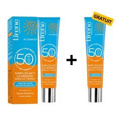 LIRENE CREME SOLAIRE HYDRATANTE SPF50+ 40ML + 2EME GRATUIT