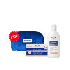 COFFRET ACM NOVOPHANE SHAMPOOING ENERGISANT 200ML + ACM NOVOPHANE CHEVEUX ET ONGLES 60 GELULES + (TROUSSE GRATUIT)