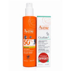 AVENE SPRAY SOLAIRE INVISIBLE SPF50+ ENFANT 200ML + AVENE CICALFATE CRME REPARATRICE 40ML OFFERTE