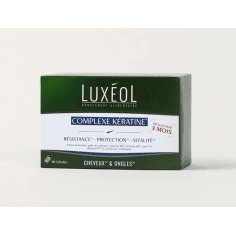 LUXEOL KERATINE GELLULES BT/90