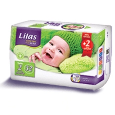 LILAS CONFORT MAX ACTIF COUCHE BÉBÉ T2 3-5 KG
