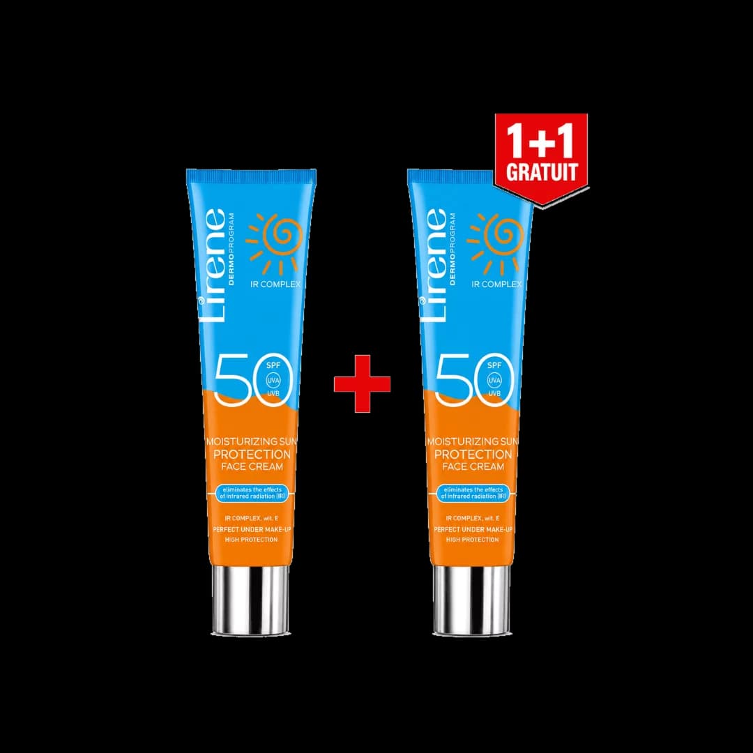 LIRENE Écran Visage Invisible SPF50+ 40ML + 2ème OFFERT