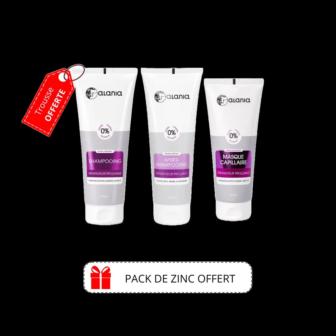 ALANIA Pack Réparateur Prodige + Zinc Gratuit + Trousse OFFERTE