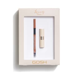 GOSH LUX NUDE ROUGE À LÈVRES LUXURY NUDE N003 STRIPPED+ THE ULTIMATE LIPLINER N001 NOUGAT CRISP