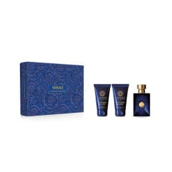 VERSACE COFFRET DYLAN BLUE HOMME EDT 50ML+GEL DOUCHE 50ML+BAUME APRES RASAGE 50ML