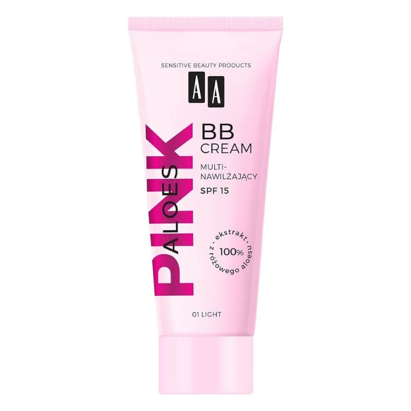 OCEANIC AA ALOE PINK BB CREAM MULTI-MOISTURIZING SPF15 01 LIGHT 30ML