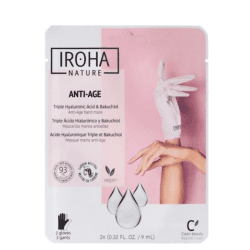 IROHA GLOVES TREATMENT FOR HANDS AND NAILS AGE-DEFYING BAKUCHIOL