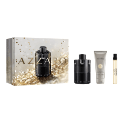 AZZARO COFFRET THE MOST WANTED PARFUM 100ML + HB 75ML + 10ML