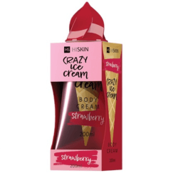 HI SKIN CRAZY ICE CREAM BODY CREAM STRAWBERRY 200ML