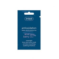 ZIAJA MASQUE DE NUIT POUR LE VISAGE ANTIOXIDATION ACAI BERRY 7 ML