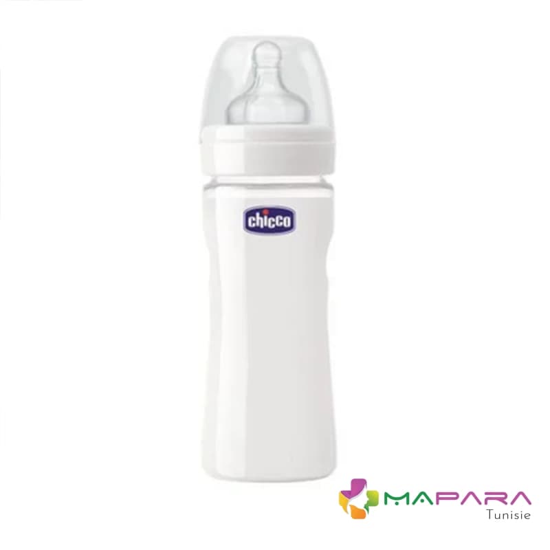 Chicco Biberon en verre 240ml 0m+