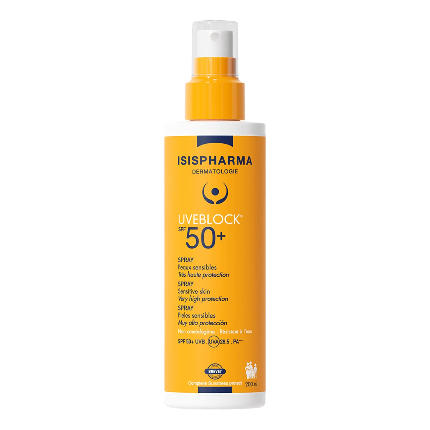 Isispharma Uveblock SPF50+ Spray 200ml