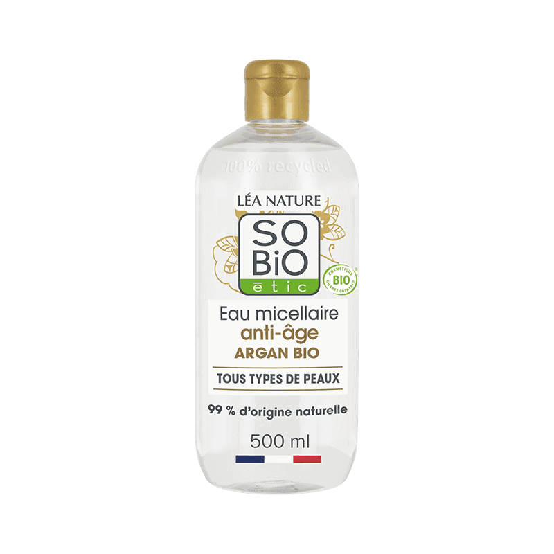 SO BIO Précieux Argan Eau Micellaire Anti-Âge Argan Bio 500ml