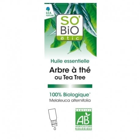 SO BIO Huile essentielle Arbre à Thé Anti-bactérien 10ml