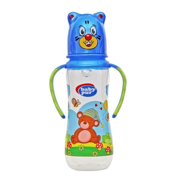 Biberon avec couvercle et double anse 250ml