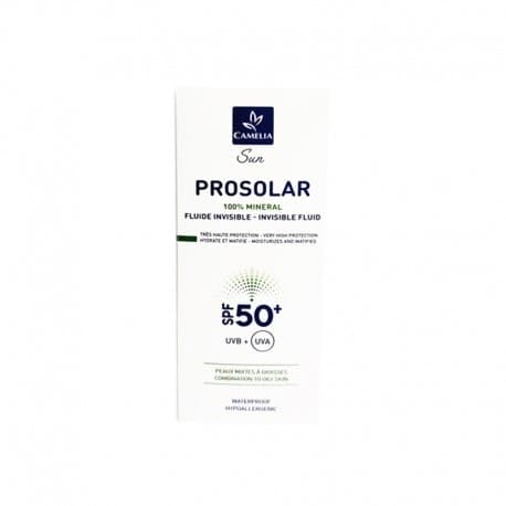 CAMELIA PROSOLAR FLUIDE INVISIBLE 100% MINERAL SPF 50+ 50ml