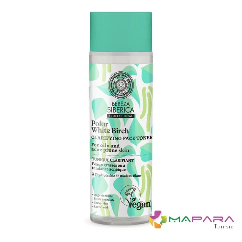 NATURA SIBERICA Tonique Clarifiant Lotion Visage peaux grasses à tendance acnéique
