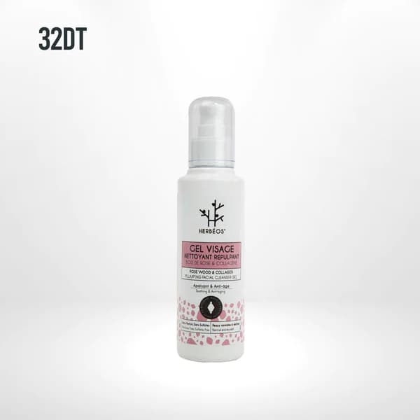 HERBÉOS Gel Visage Nettoyant Repulpant Anti-âge 170ml