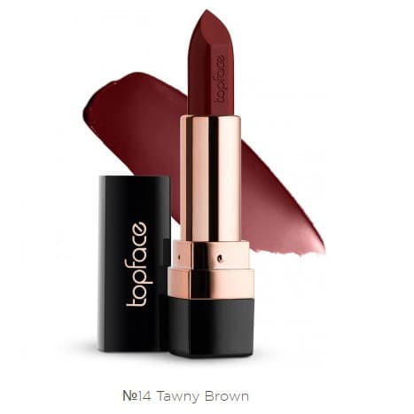 Topface Instyle Creamy Lipstick Tawny Brown 014