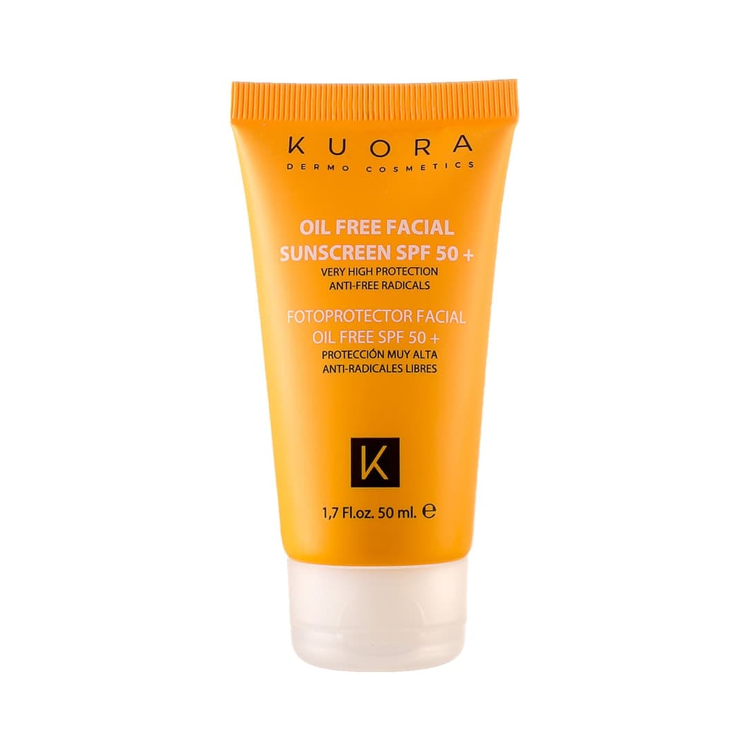Kuora Oil Free Ecran SPF 50+ Peaux Mixtes à Grasses 50 ml