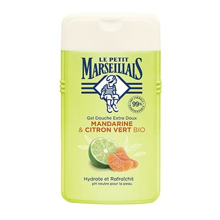 Le Petit Marseillais Gel Douche Mandarine Bio & Citron Vert Bio