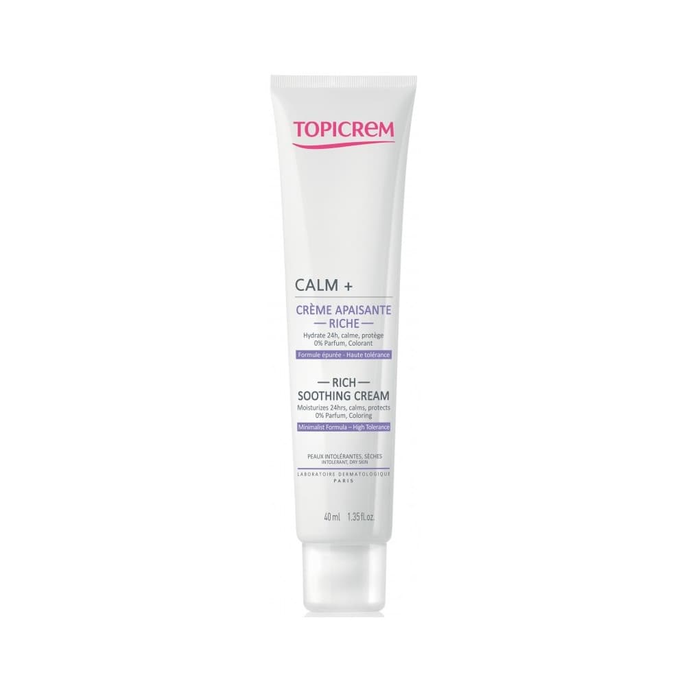 Topicrem Calm+ Crème Apaisante Riche Protectrice 40ml
