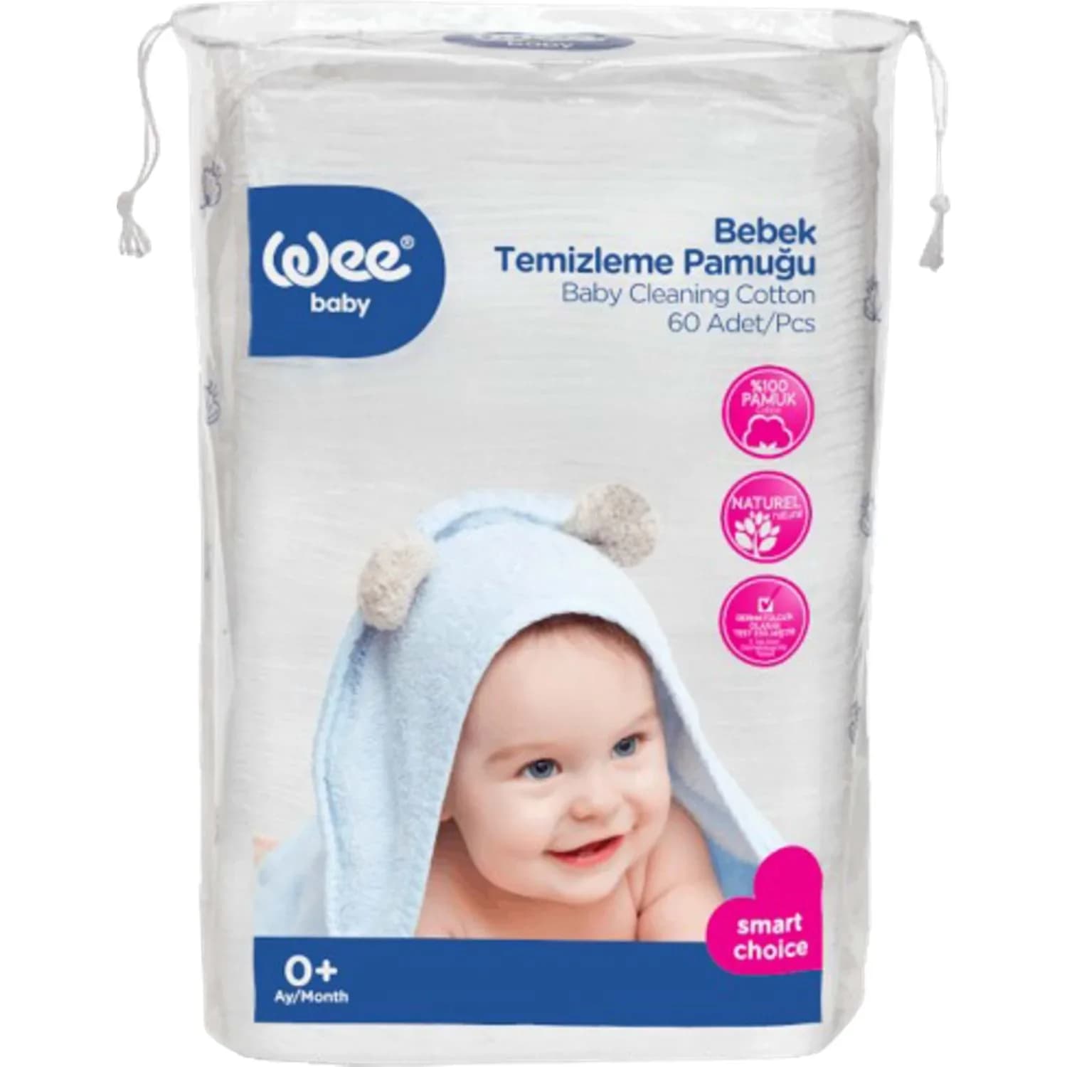 Wee Baby Coton Carré Boite 60