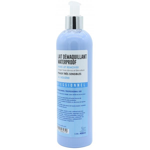 K-REINE Lait Démaquillant Waterproof Azulène 400 ml