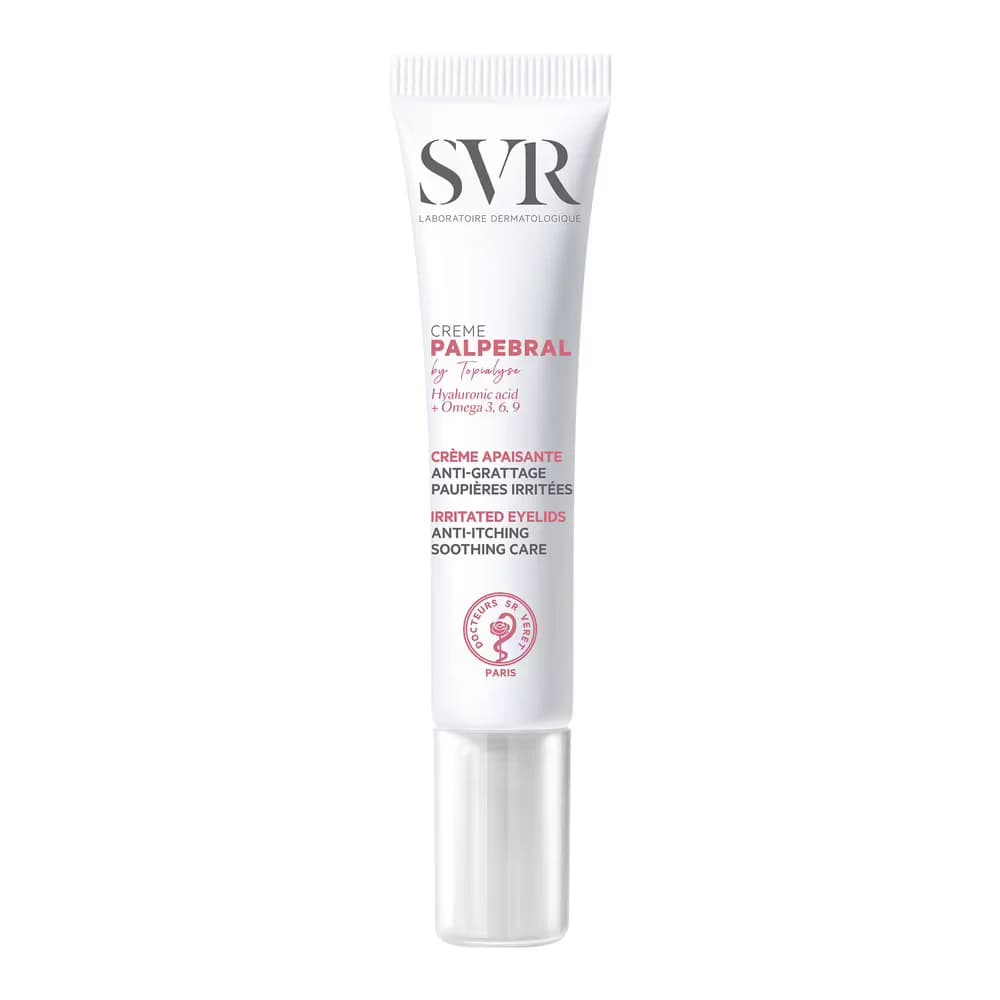 SVR Palpébral by Topialyse Crème Apaisante Paupières 15ml