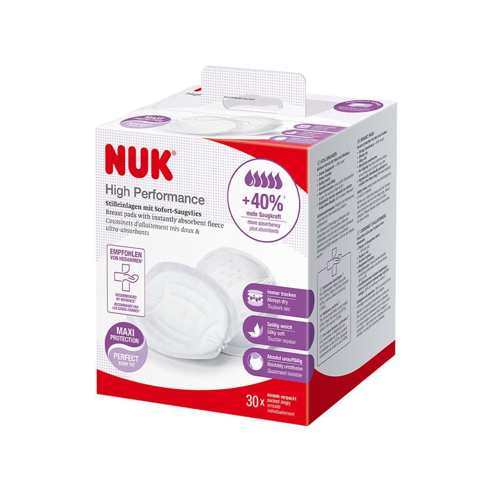 NUK High Performance Coussinets d’allaitement 30 Pieces