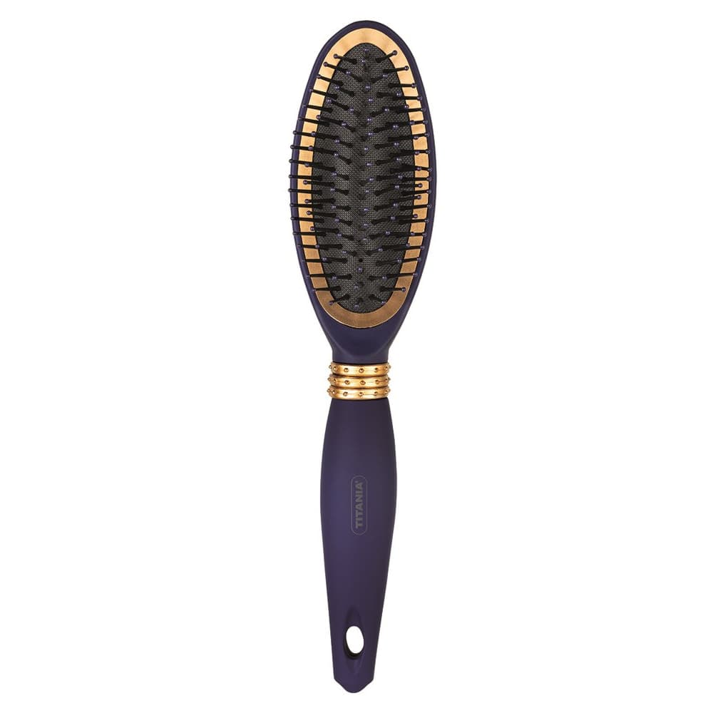 TITANIA Brosse Cheveux Bleu et Doré – 1320