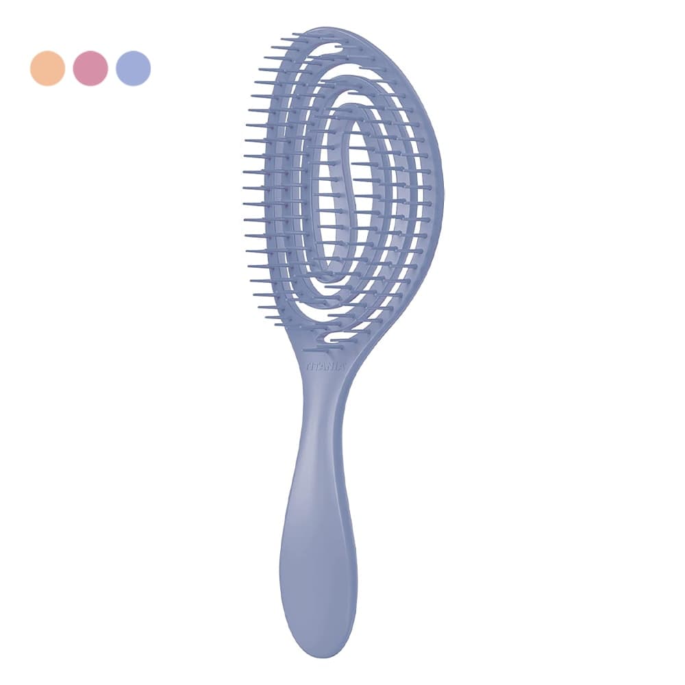 TITANIA Brosse Squelette Flexible Ovale – 2881