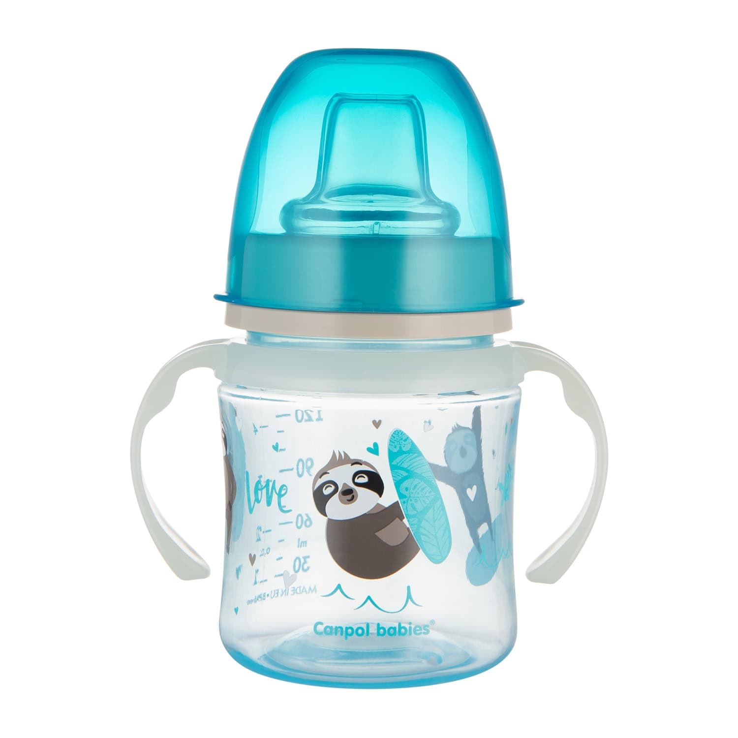 CANPOL Tasse Exotic Animals Bleu 120ml – 35/207