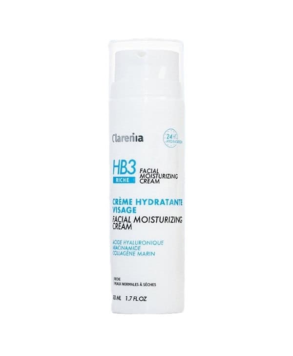 Clarenia HB3 Creme hydratante visage Riche PNS