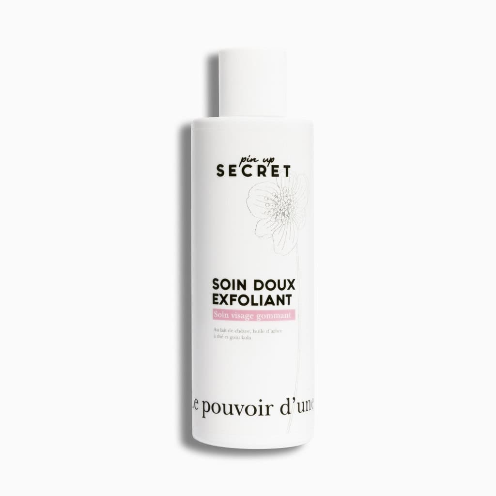 Pin Up Secret Exfoliant visage et Gommage visage – Soin Doux Exfoliant 200ml