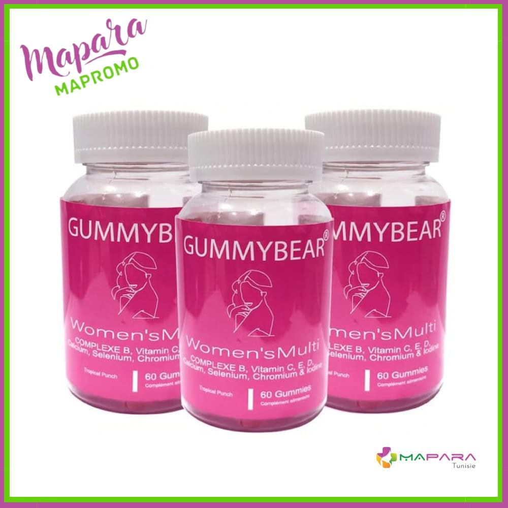 GummyBear 3 Boîtes Women’s Multi